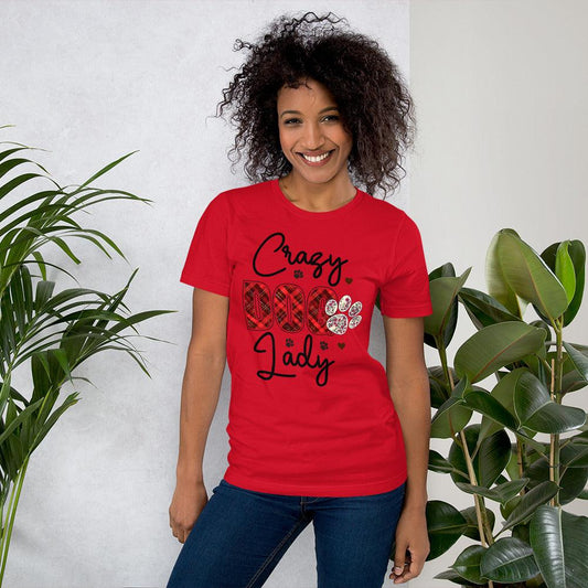 Crazy Dog Lady T-Shirt - L & M Kee, LLC