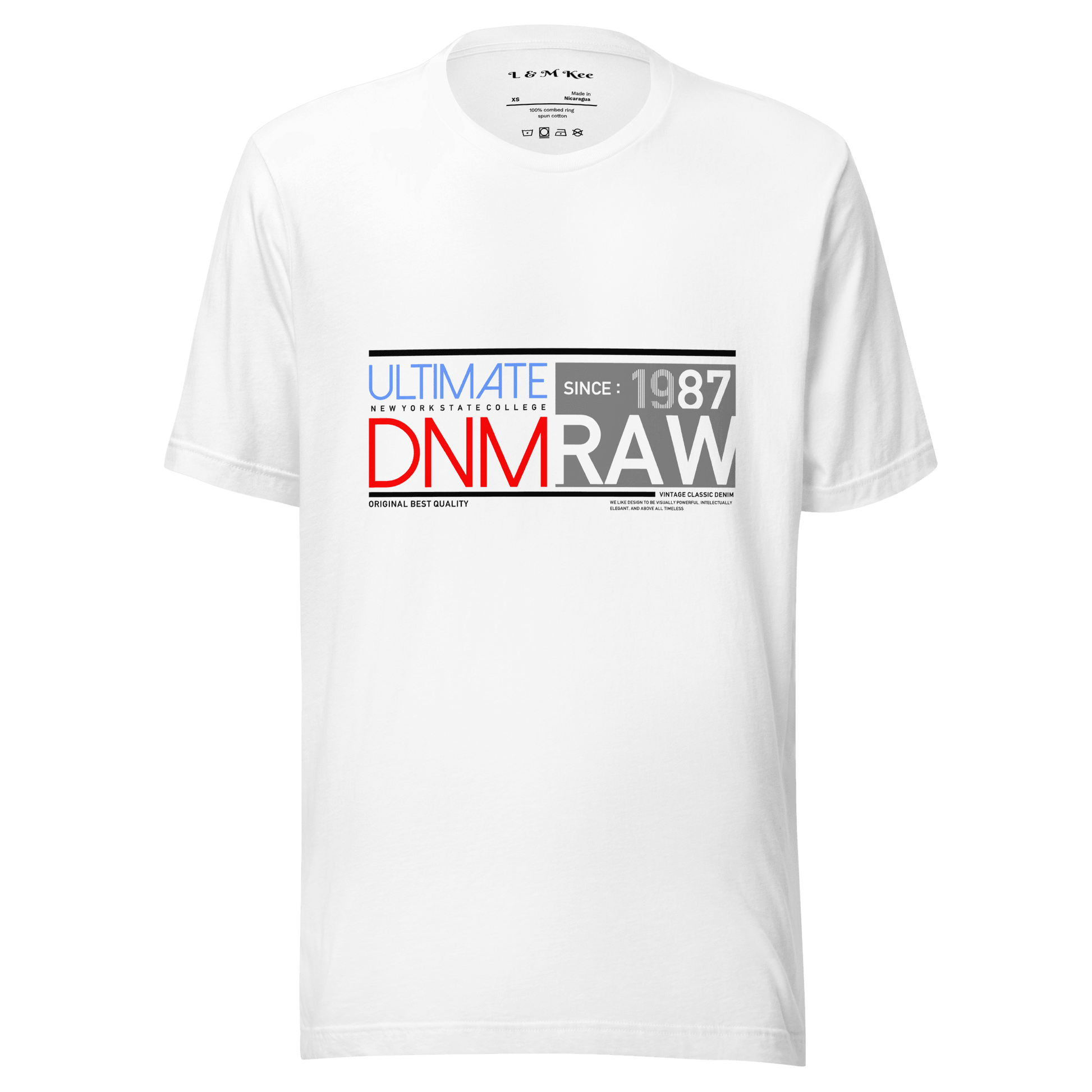 DNM Raw Streetwear Unisex t-shirt - L & M Kee, LLC