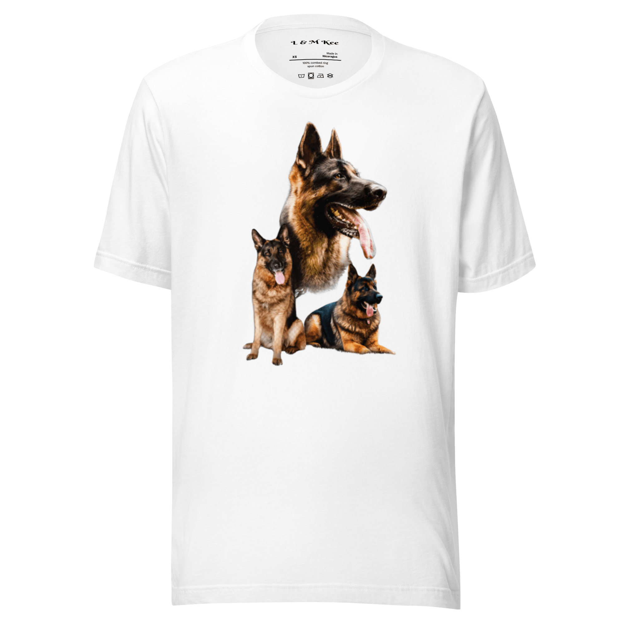 German Shephard Unisex t-shirt - L & M Kee, LLC