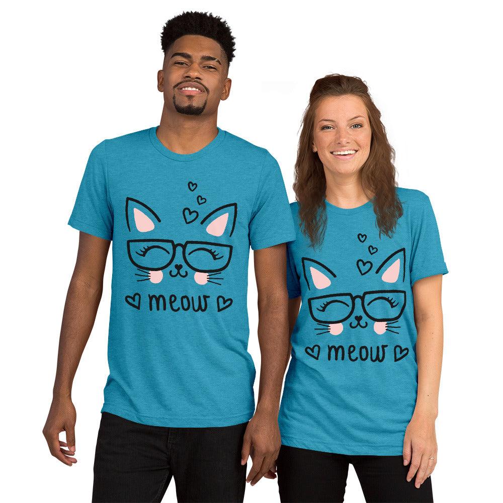 Meow The Cat T-shirt - L & M Kee, LLC