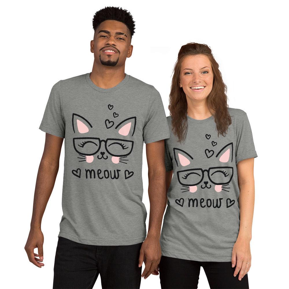 Meow The Cat T-shirt - L & M Kee, LLC