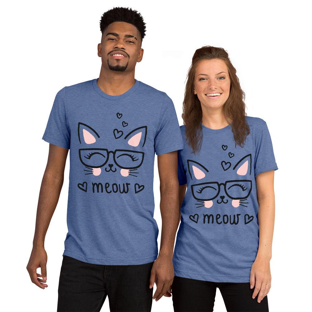 Meow The Cat T-shirt - L & M Kee, LLC