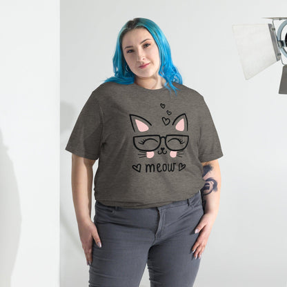 Meow The Cat T-shirt - L & M Kee, LLC