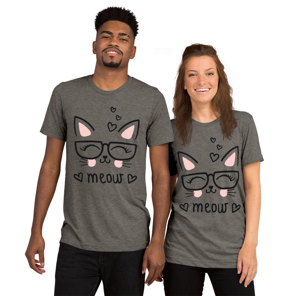 Meow The Cat T-shirt - L & M Kee, LLC