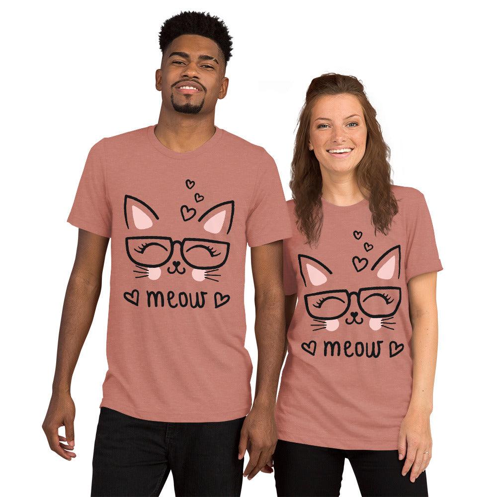 Meow The Cat T-shirt - L & M Kee, LLC