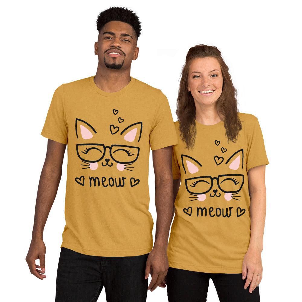 Meow The Cat T-shirt - L & M Kee, LLC