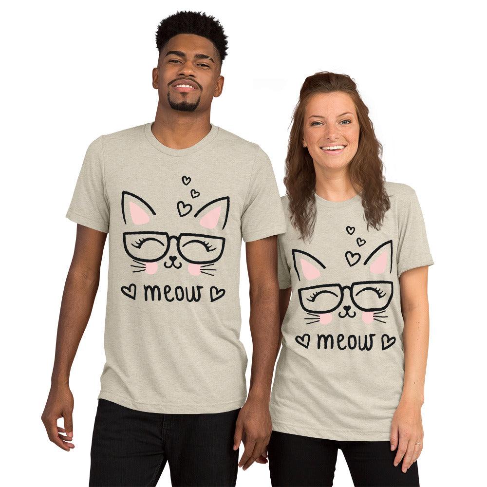 Meow The Cat T-shirt - L & M Kee, LLC