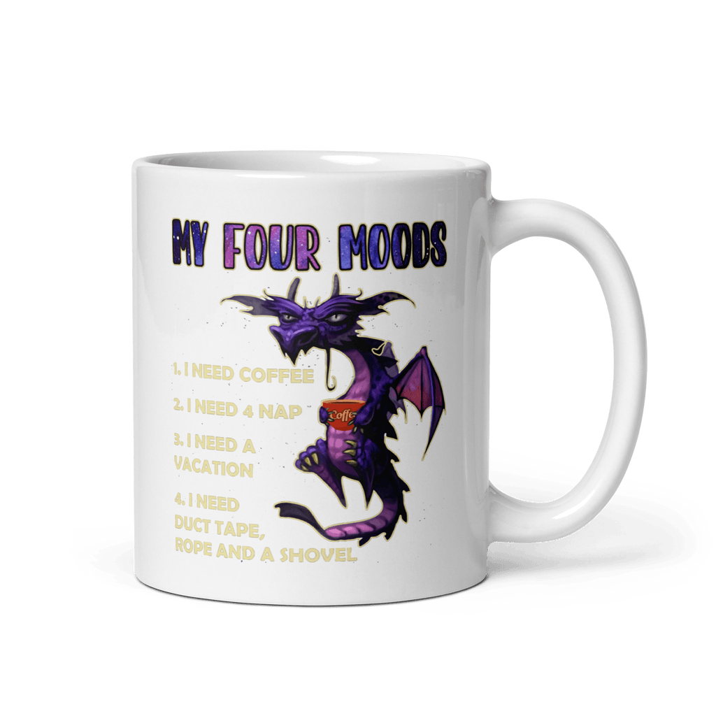 Purple Dragon Mug - L & M Kee, LLC