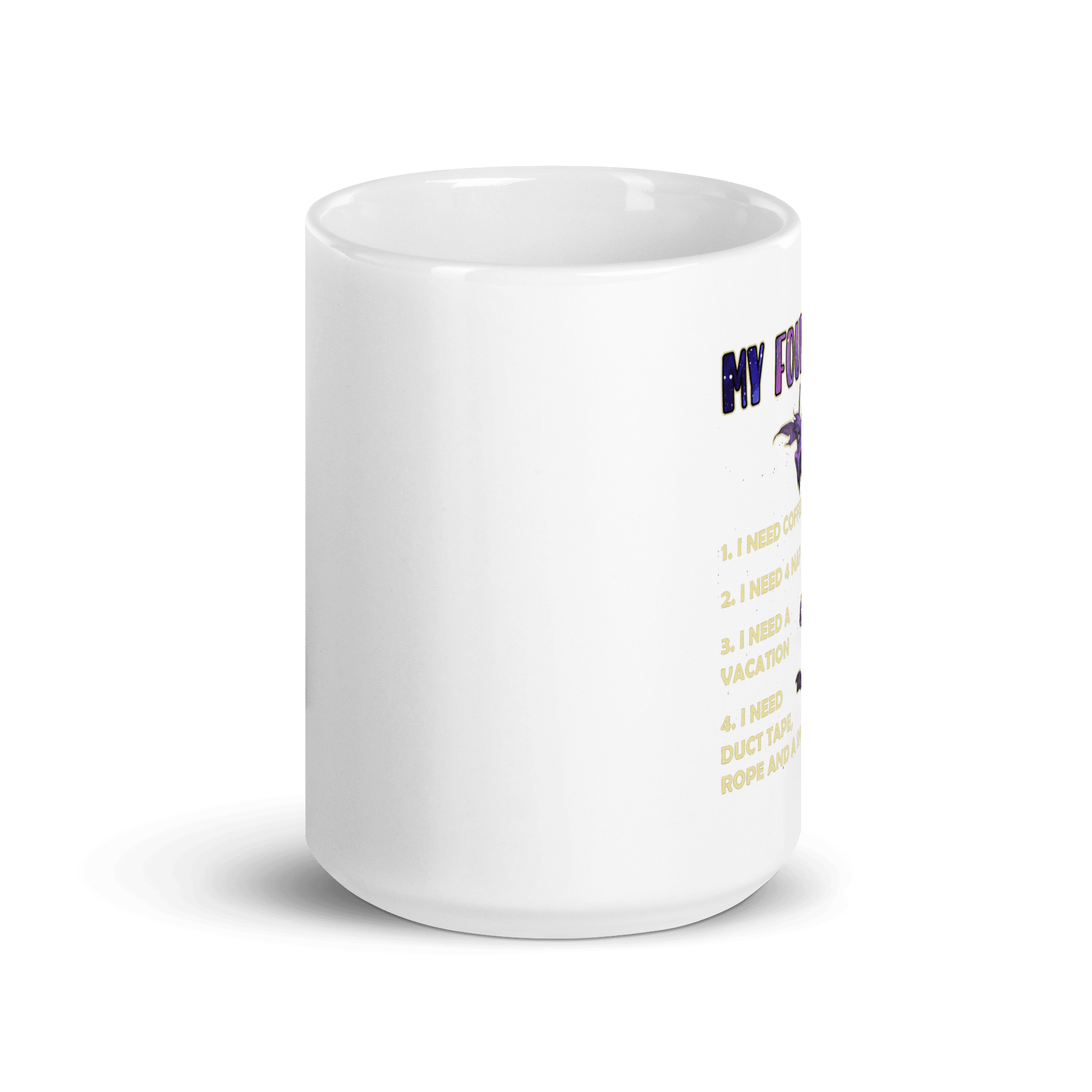 Purple Dragon Mug - L & M Kee, LLC