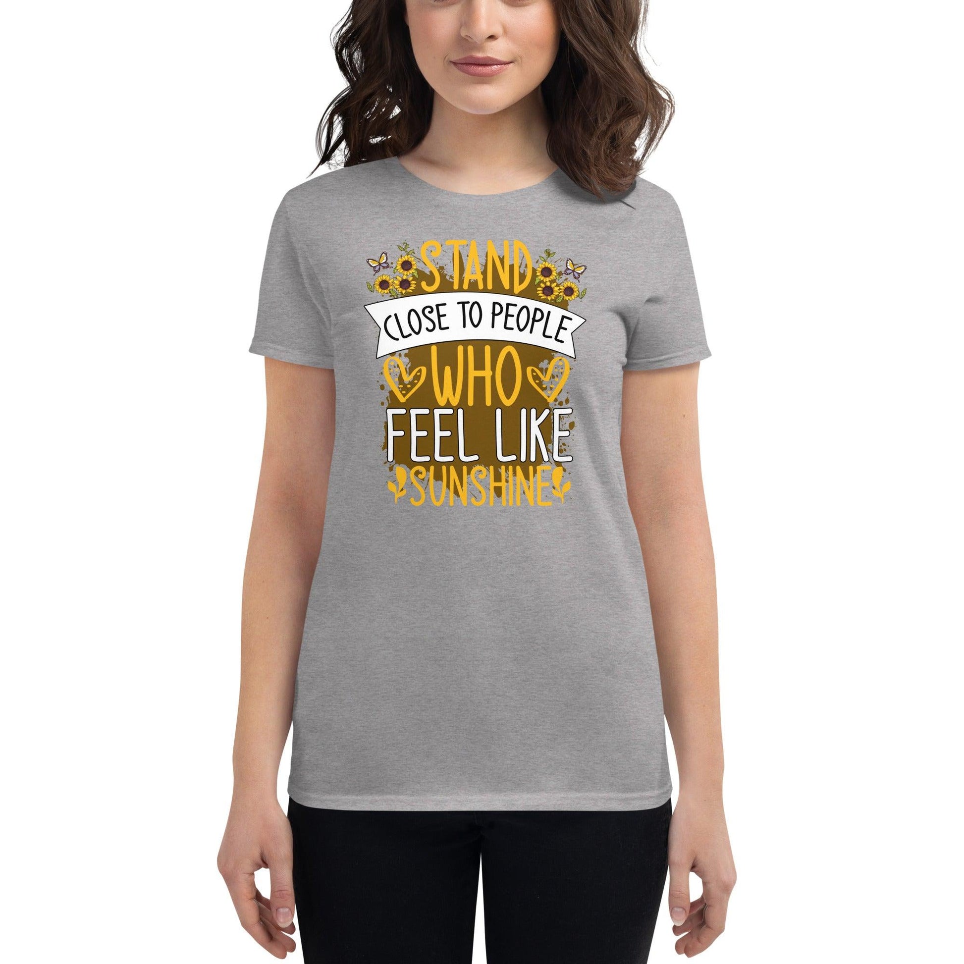 People Like Sunshine T-shirt - L & M Kee, LLC