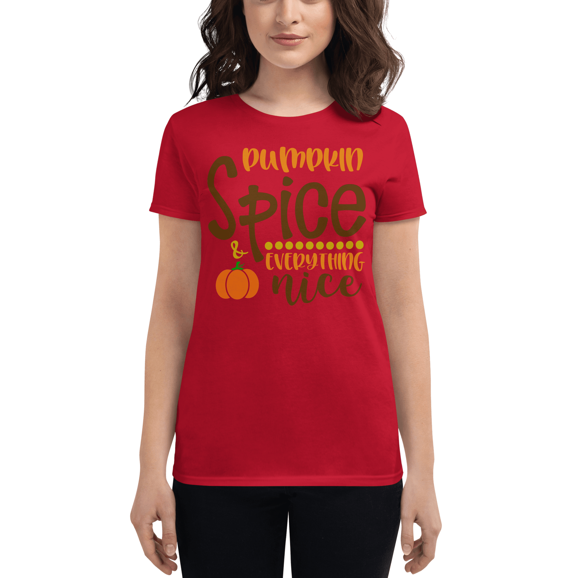 Pumpkin Spice Everything Nice T-Shirt - L & M Kee, LLC