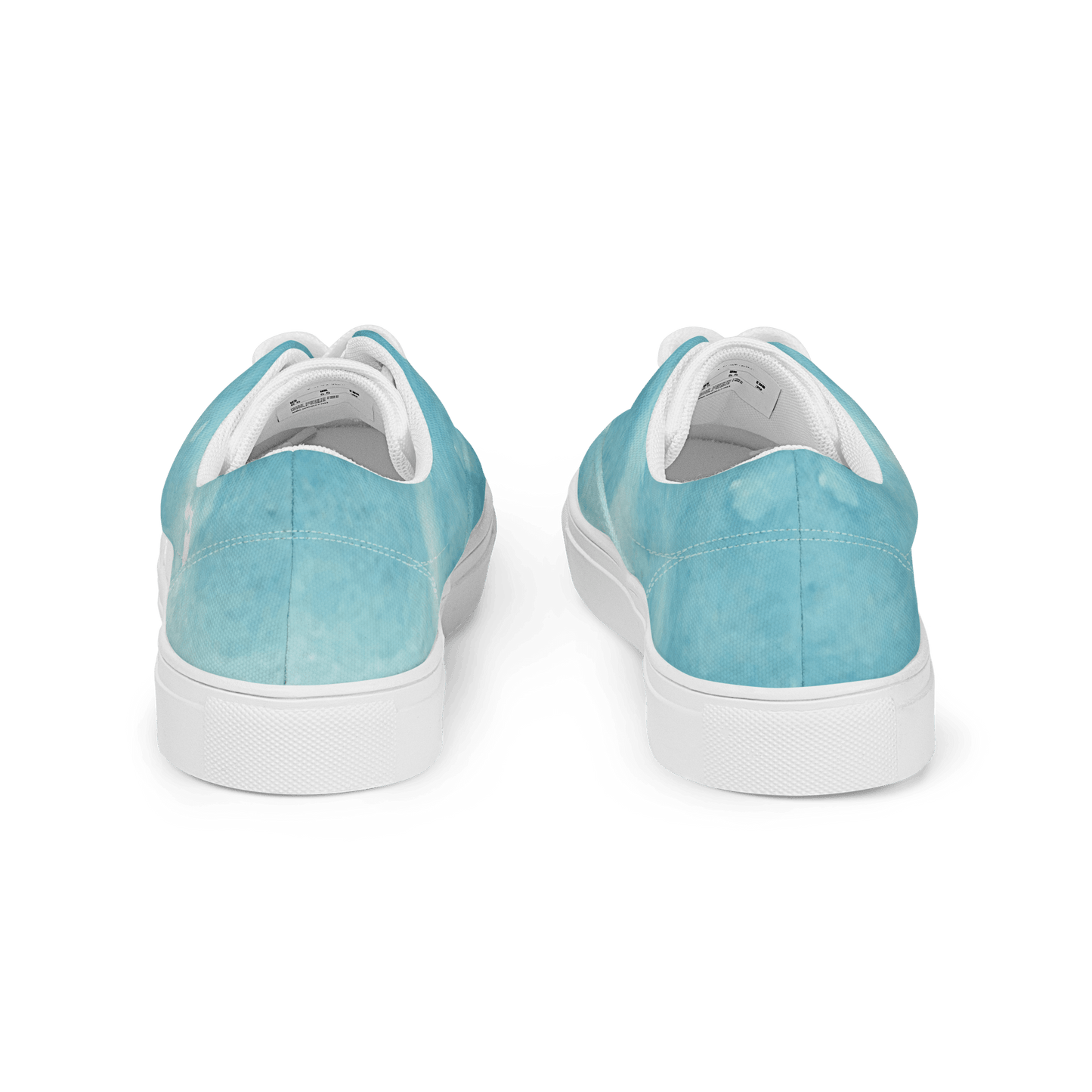 Sky Blue Women’s lace-up canvas shoes