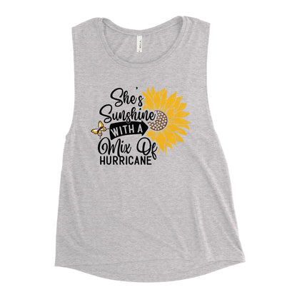 She's Sunshine Muscle Tank - L & M Kee, LLC
