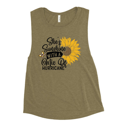She's Sunshine Muscle Tank - L & M Kee, LLC