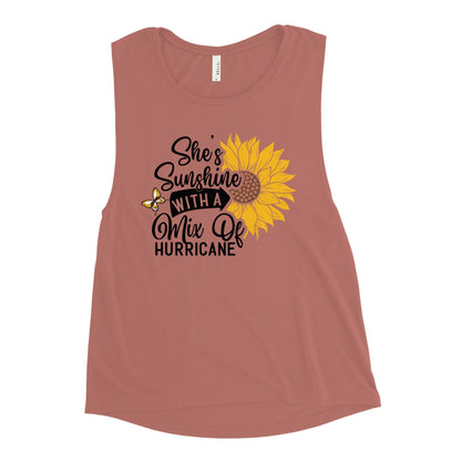 She's Sunshine Muscle Tank - L & M Kee, LLC