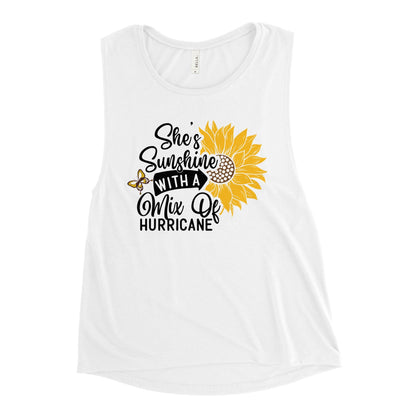 She's Sunshine Muscle Tank - L & M Kee, LLC