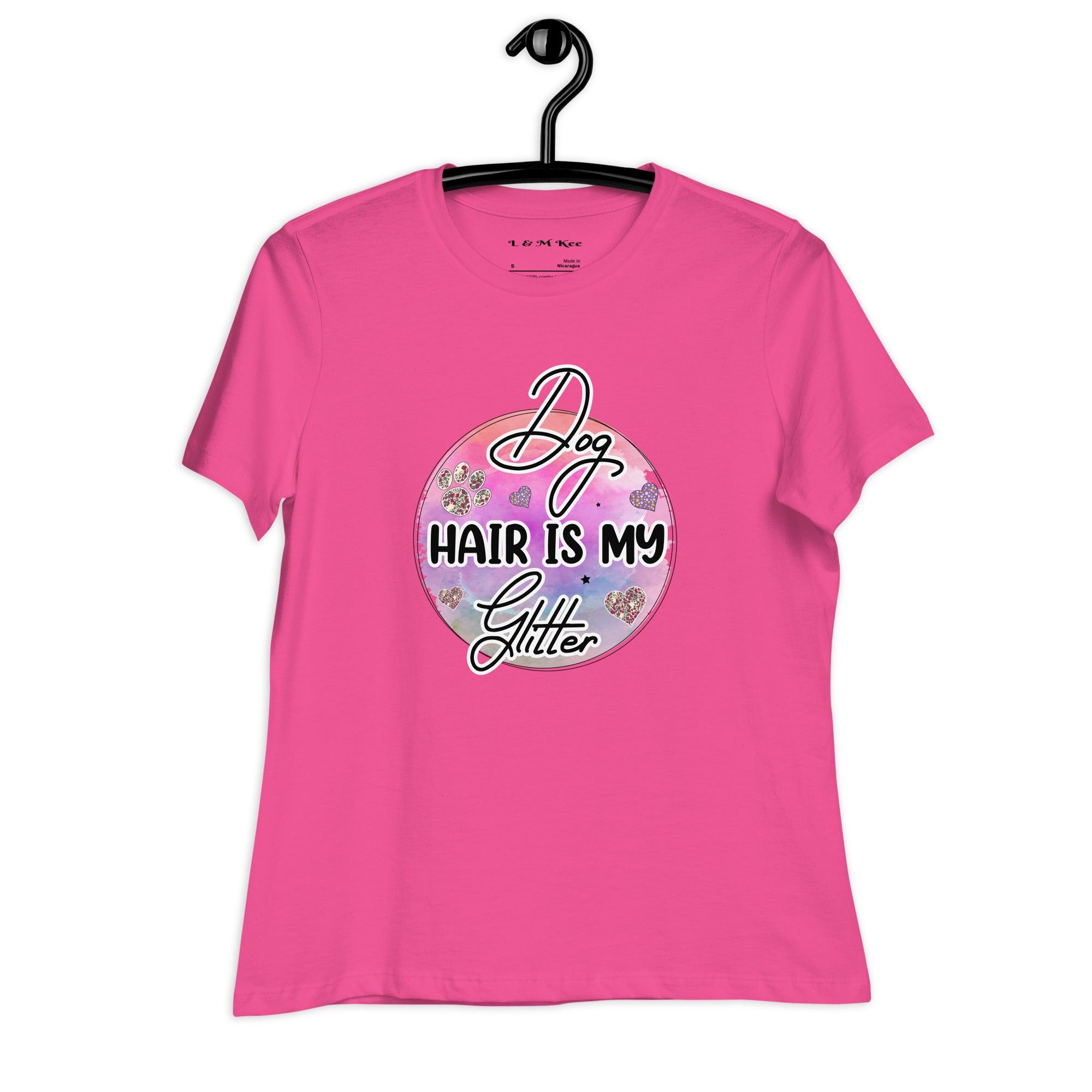 Dog Hair is My Glitter T-Shirt - L & M Kee, LLC