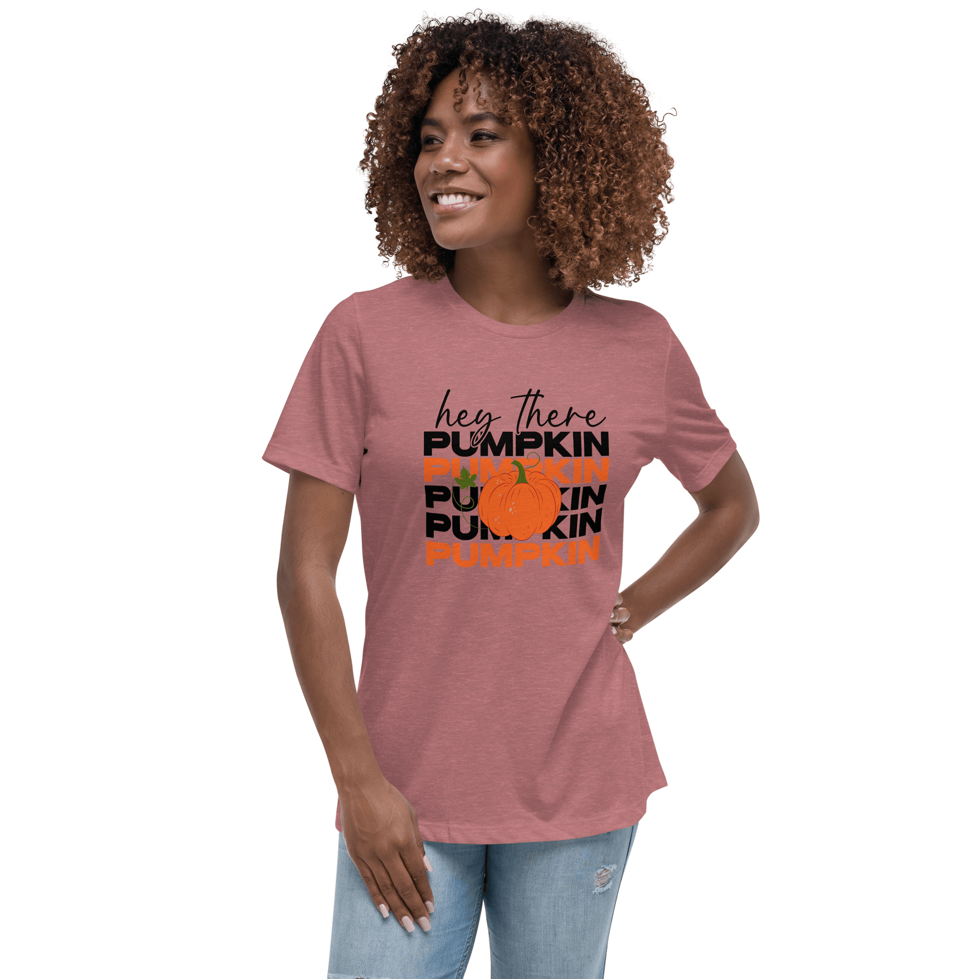 Hey There Pumpkin Relaxed T-Shirt - L & M Kee, LLC