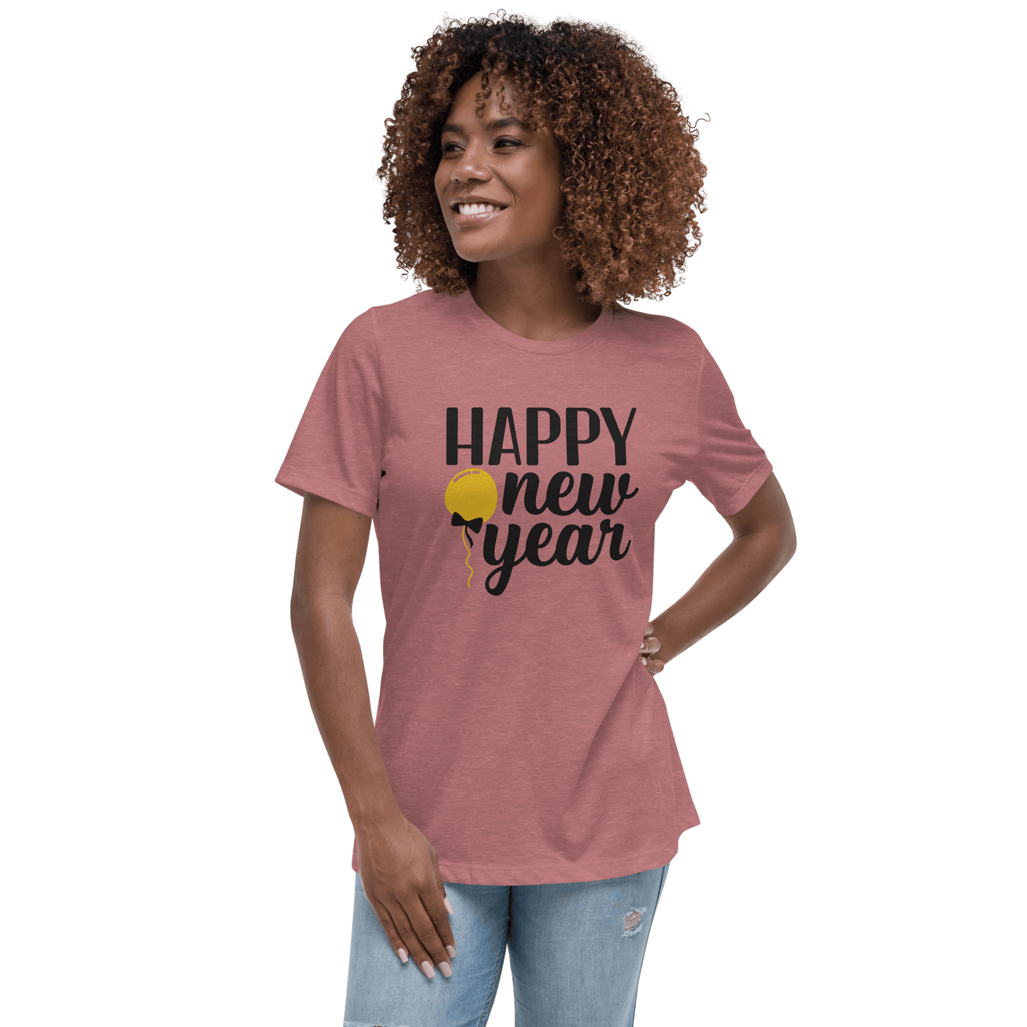 Happy New Year Relaxed T-Shirt - L & M Kee, LLC