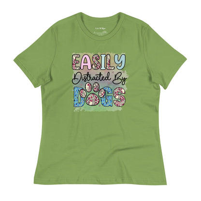 Easily Distracted by Dogs T-Shirt - L & M Kee, LLC