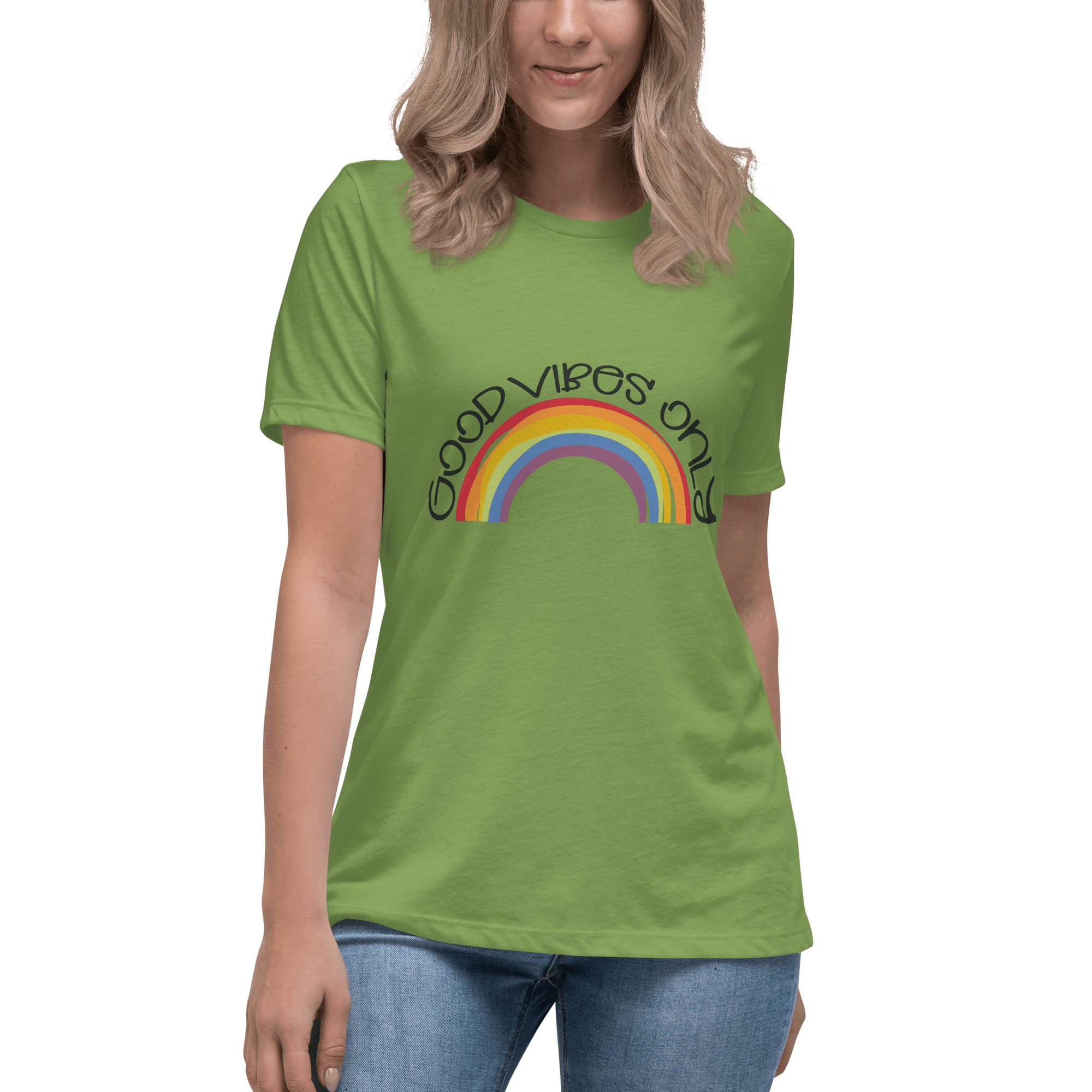 Good Vibes Women's Relaxed T-Shirt - L & M Kee, LLC