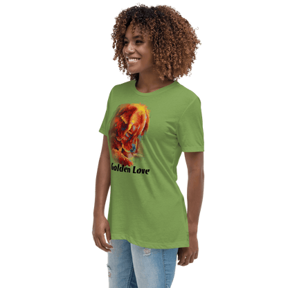 Golden Love Relaxed T-Shirt - L & M Kee, LLC