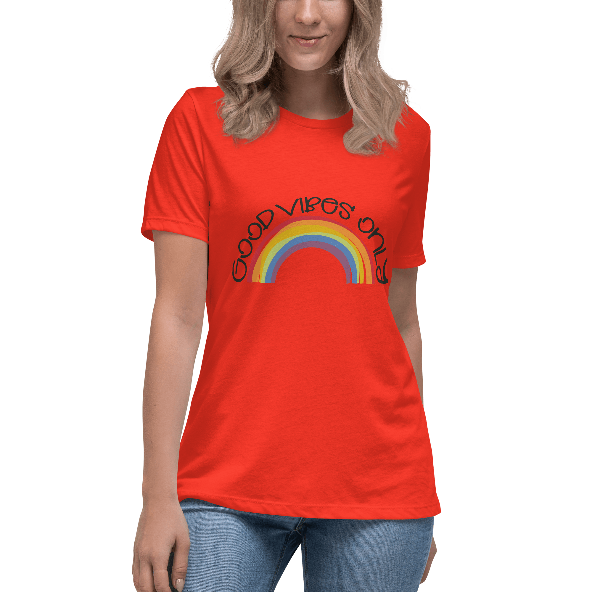 Good Vibes Women's Relaxed T-Shirt - L & M Kee, LLC