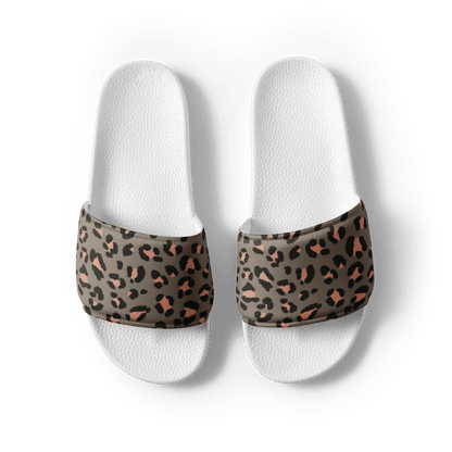 Leopard Print Women's slides - L & M Kee, LLC