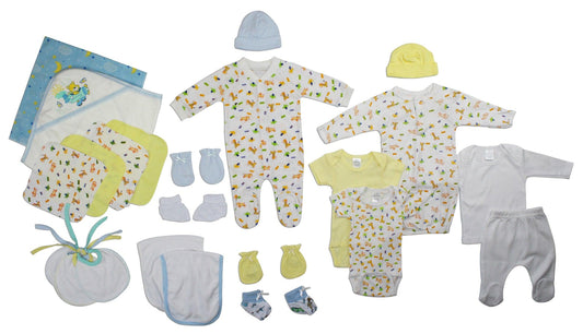 Newborn Baby Boy 23 Pc Layette Baby Shower Gift Set LS_0017