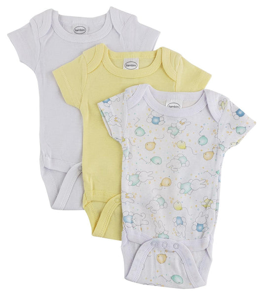 Preemie Girls Printed Short Sleeve Variety Pack 005PreemiePack - L & M Kee, LLC