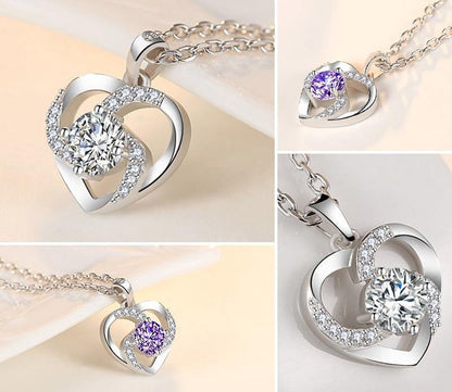 Love Heart Pendant Necklace - L & M Kee, LLC