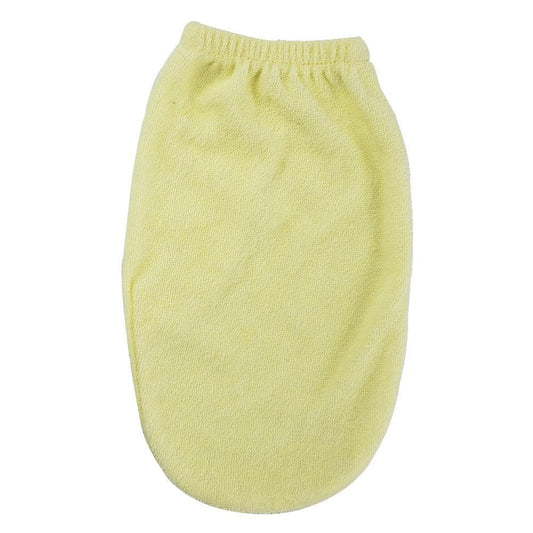 Yellow Wash Cloth Mitten 022.Pack - L & M Kee, LLC