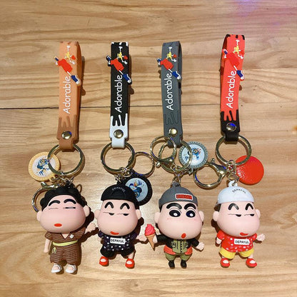 Crayon Shin Chan Cartoon Key Chain - L & M Kee, LLC