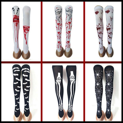 Halloween Long Knee High Socks - L & M Kee, LLC