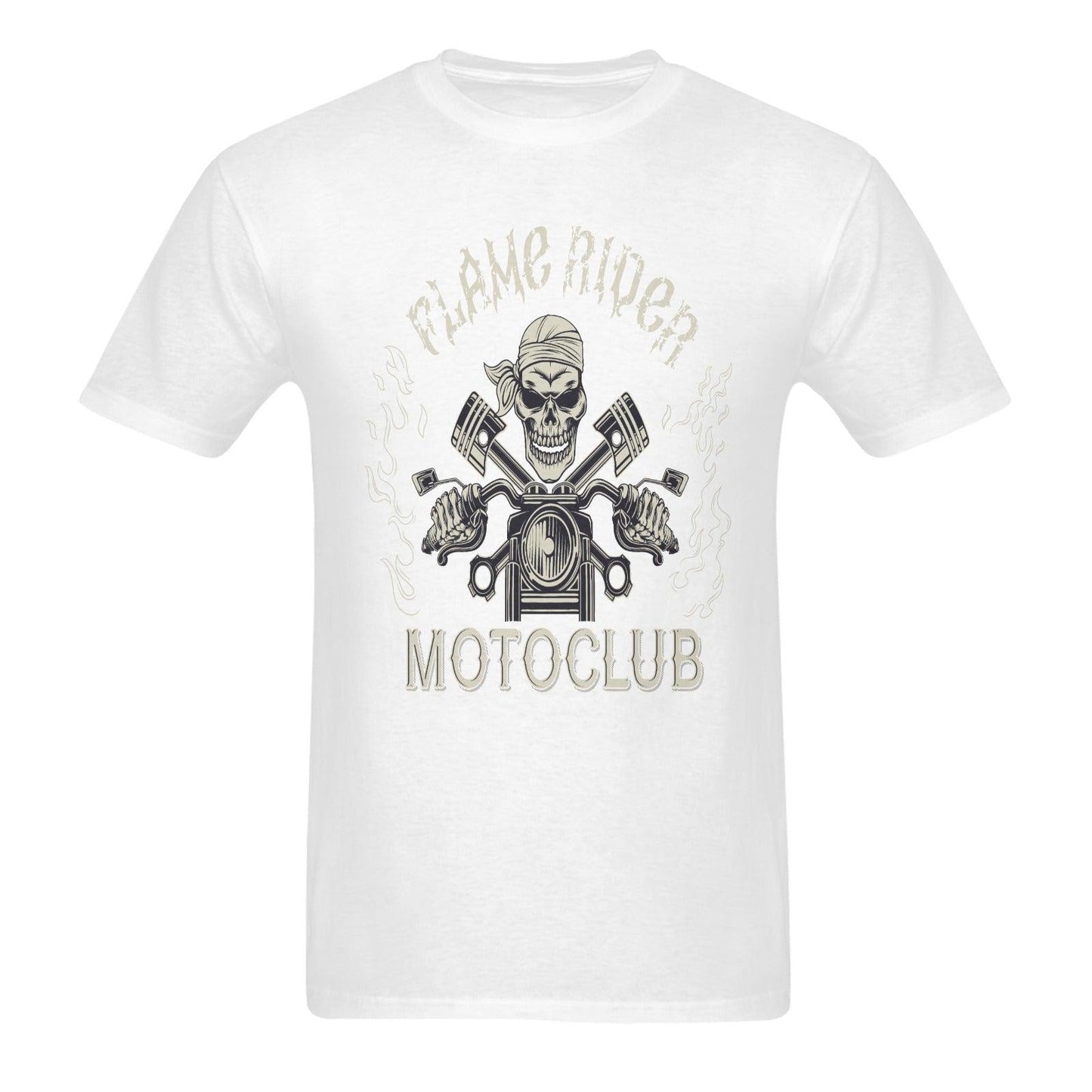 Flame Rider Motoclub Graphic T-Shirt - L & M Kee, LLC