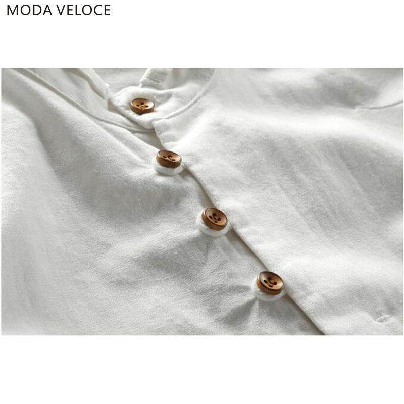 Cotton Linen Long Sleeve Slim Fit Shirt - L & M Kee, LLC