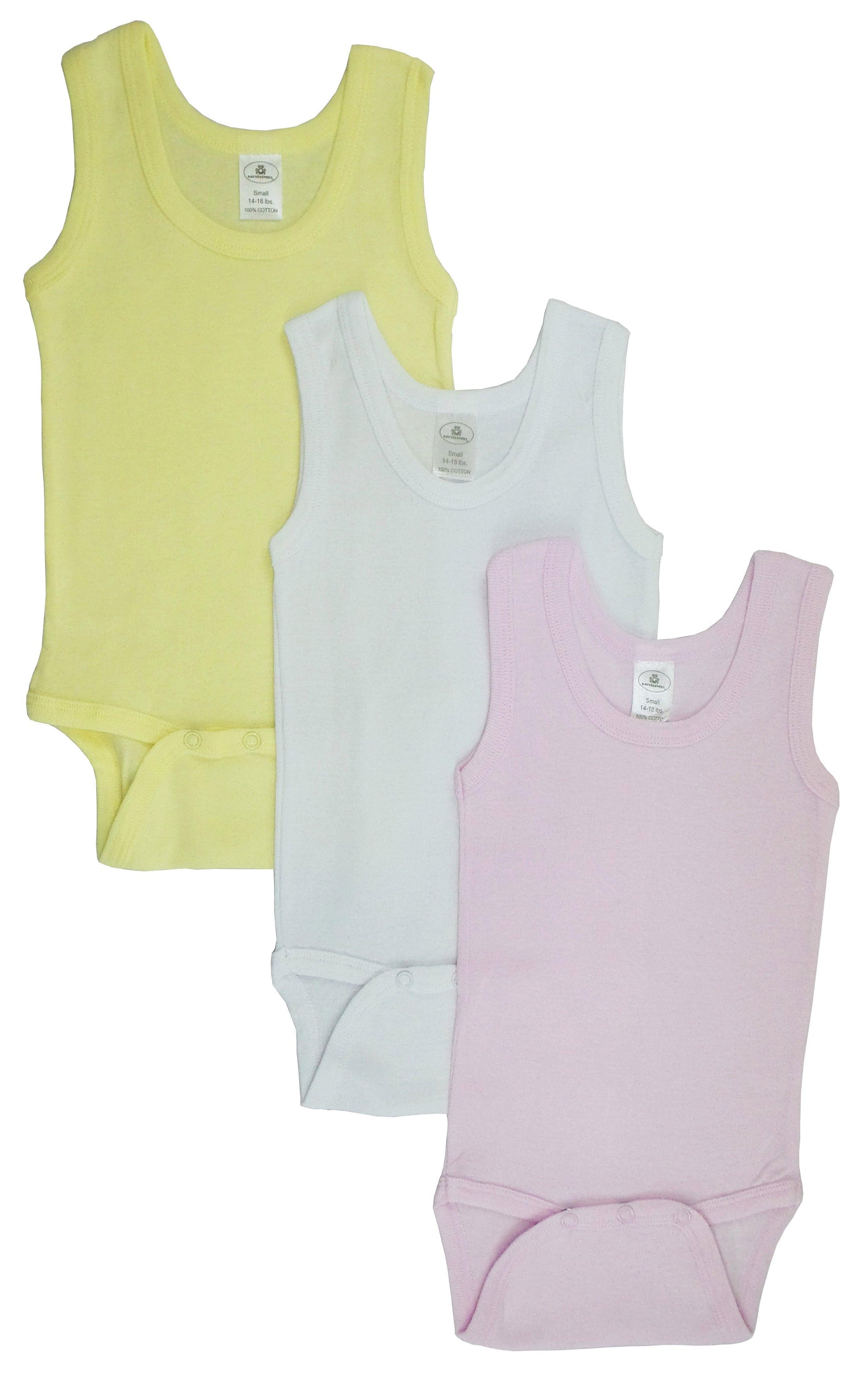 Girls Tank Top Onezies (Pack of 3) 108