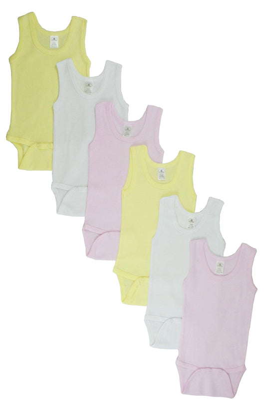 Girls Tank Top Onezies 6 Pack 108_108