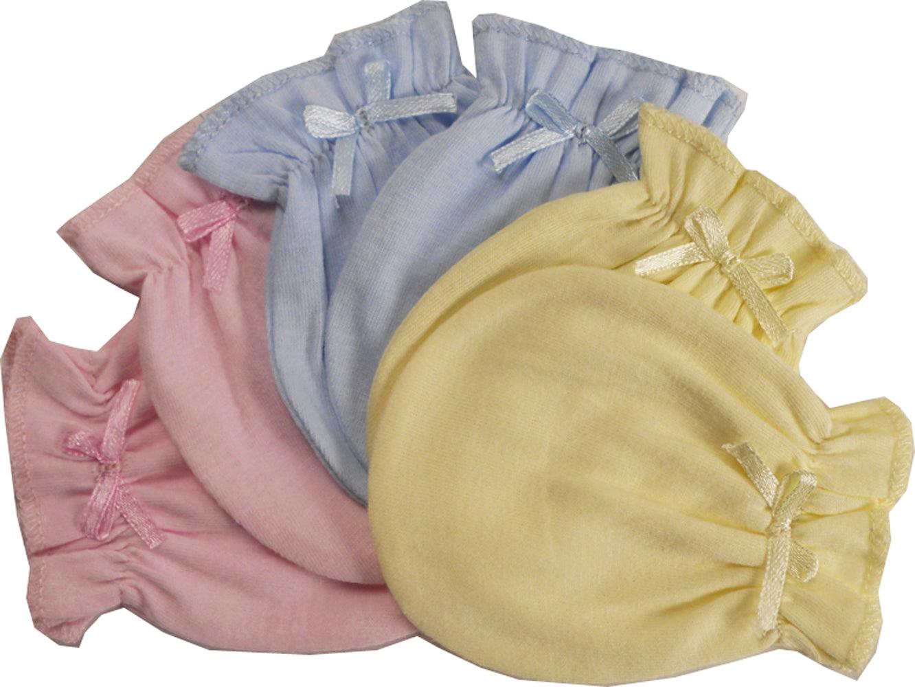 Pink Infant Mittens 116Pack
