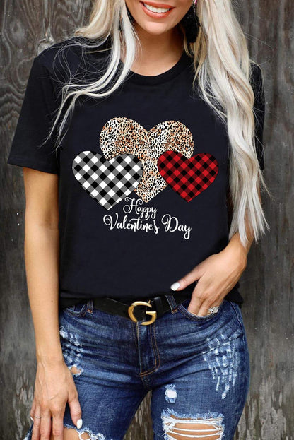 Sequin Heart Graphic Tee - L & M Kee, LLC