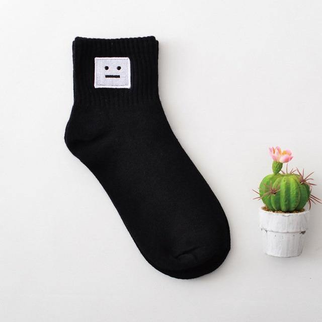 Cotton Short Character Socks - L & M Kee, LLC