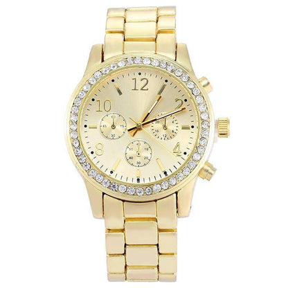 New Fashion Quartz Watch for women's | Geneva Style Watch Jewelry Set - L & M Kee, LLC