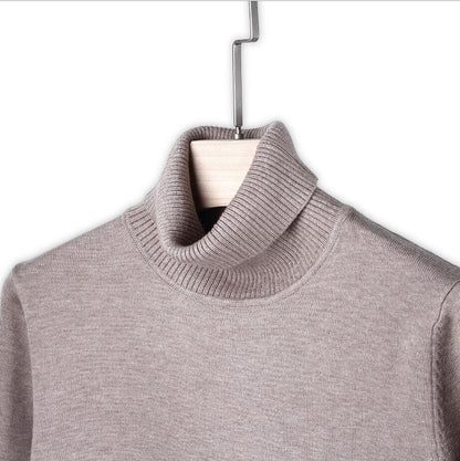 Dark Color Turtleneck Sweater - L & M Kee, LLC