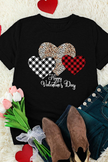 Sequin Heart Graphic Tee - L & M Kee, LLC