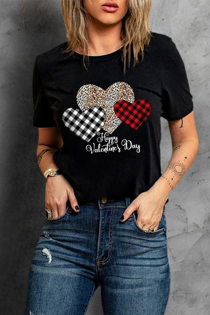 Sequin Heart Graphic Tee - L & M Kee, LLC