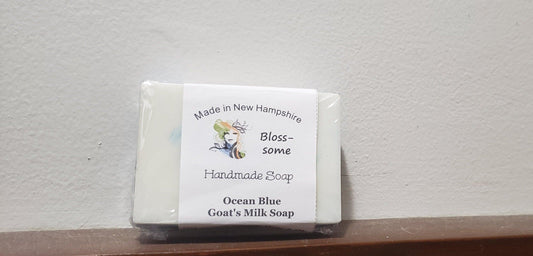 Ocean Blue Goat's Milk Soap - Trial Size - L & M Kee, LLC