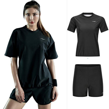 Sauna Sweat Workout T-shirt and Shorts - L & M Kee, LLC
