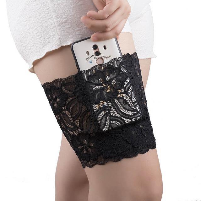 Thigh Bands Phone Pocket - L & M Kee, LLC