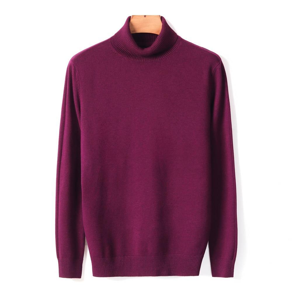 Warm Color Turtleneck Sweater - L & M Kee, LLC