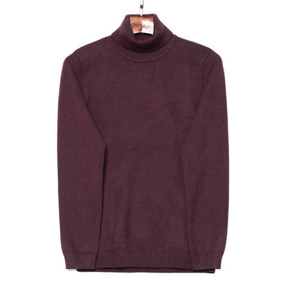 Dark Color Turtleneck Sweater - L & M Kee, LLC